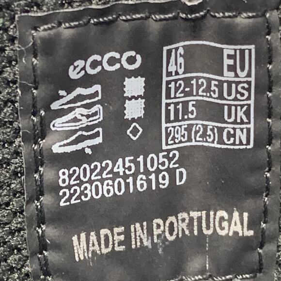 Ecco Mx Gtx Boots Men’s Size 12 -12.5 Black Gore-Tex Fluid Form Read Description - Picture 10 of 10